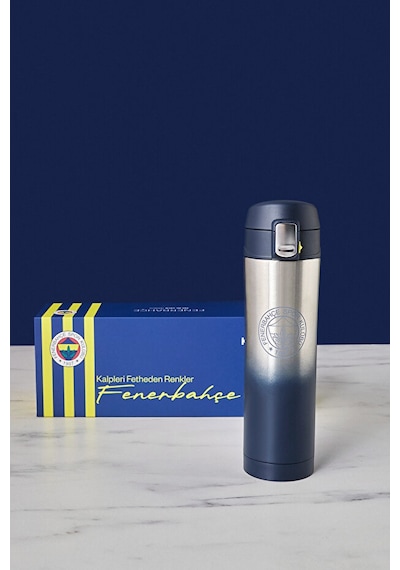 Karaca X Fenerbahçe Lisanslı Çelik Sızdırmaz Termos Kutulu 450 Ml Sarı