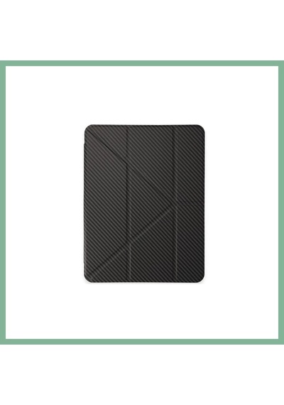 Bşkvirgo İpad Pro 13 2024 Kılıf Color Karbon Tablet Kılıfı - Koyu Gri Bsk2026
