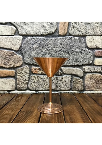 Bakır Martini Bardağı