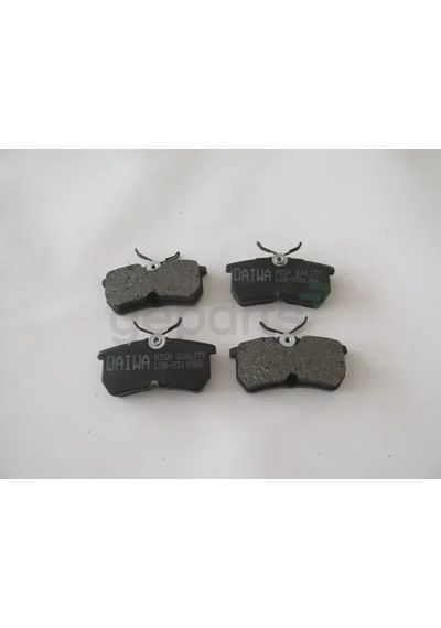 Arka Fren Balatası 1,4/1,6/1,8/2,0 Disk 87,2x42,5x13 Bramax Ford Focus - Sd / Hatchback - 1998-2005