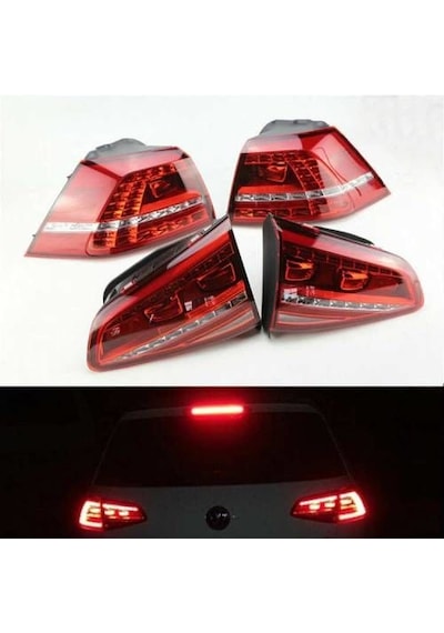 Volkswagen Golf 7 Stop Led Takım Golf7 Stop Lambası Led Takım Highline Led Stop Takımı