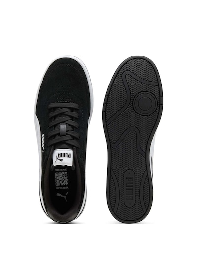 Puma Court Classic Clean Sd Siyah Erkek Sneaker SİYAH-BEYAZ