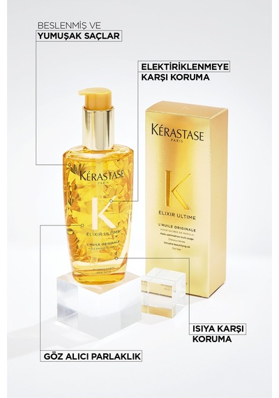 Kerastase Elixir & Nutritive Gece & Gündüz Onarıcı Saç Bakım Seti