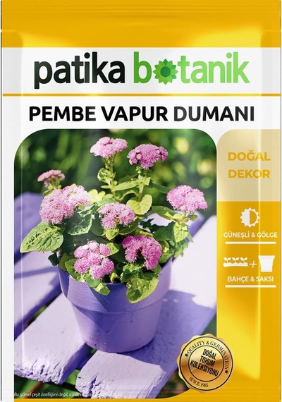 100 Adet Pembe Vapur Dumanı Çiçek Tohumu
