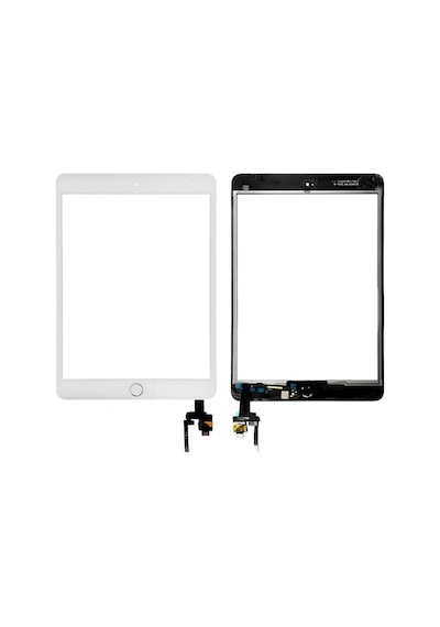 Apple Uyumlu iPad Mini 3 Touch Dokunmatik Beyaz Tuşsuz