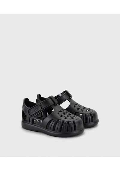İgor Tobby Solid Negro Black Çocuk Sandalet S10271-002-3905 Siyah