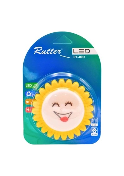 Rutter Gece Lambası Ledli Anahtarlı Sp804 Papatya Karışık Renkli