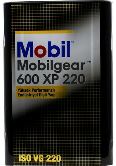 Mobil Gear 600 XP 220 Yüksek Performanslı Endüstriyel Dişli Yağı 16 L