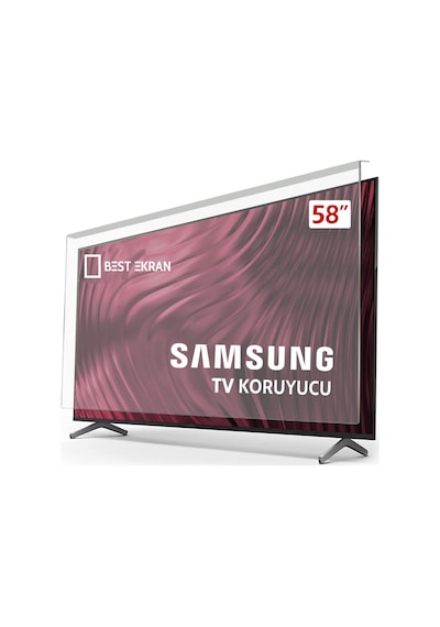 Samsung Uyumlu Crystal 58tu7000 Tv Ekran Koruyucu Ue58tu7000u