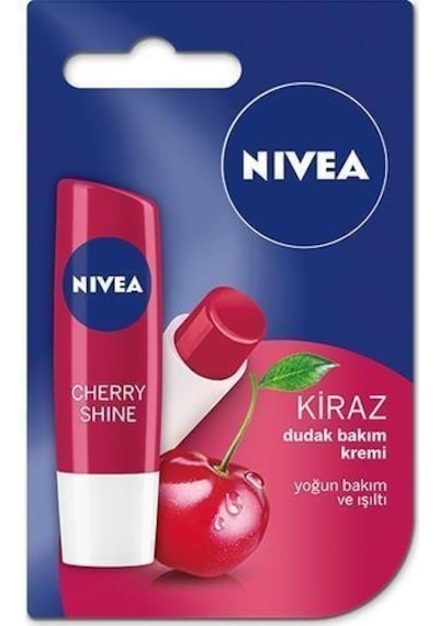 Nivea Fruity Shine Kiraz Özlü Dudak Koruyucusu 4.8 G