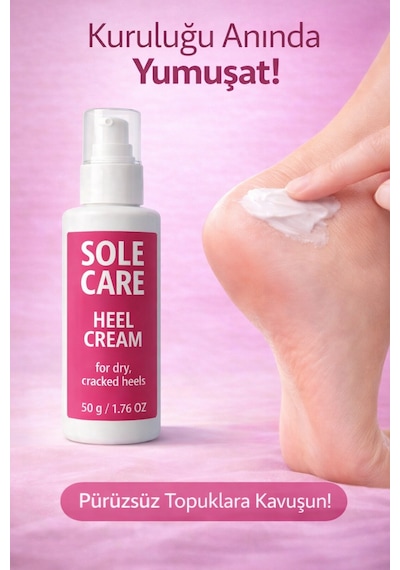Sole Care Heel Cream Topuk Çatlak Kremi 50 ML