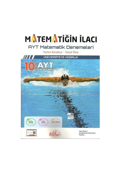 2025 Acil Yayınları Ayt Matematiğin İlacı Denemeleri