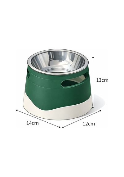 İsime Özel Yükseltilmiş Köpek Mama Kabı Paslanmaz Çelik Hazne, Ergonomik Tasarım