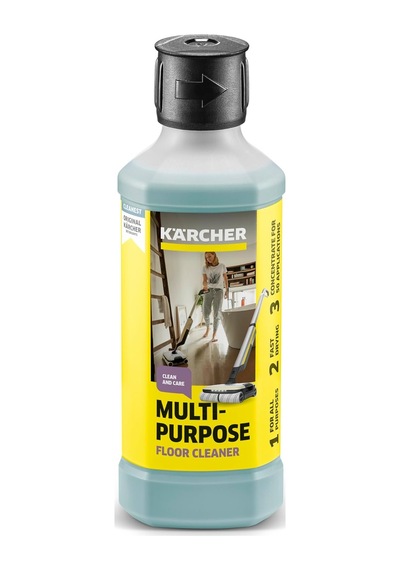 Kärcher Tüm Zeminlere Uygun Zemin Temizleme Deterjanı 500 Ml Fc 5 10'lu Set