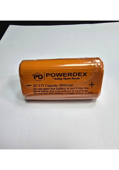Powerdex Pd-35 9600 Mah 3.7 V Üçgen Şarjlı Pil