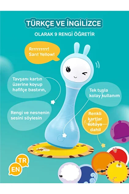 Alilo Akıllı Tavşan Mavi