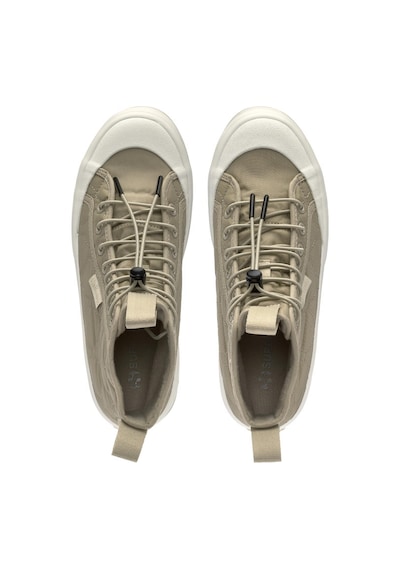 Superga 2644 Alpina Quilted Nylon Kadın Yeşil Bilekli Sneaker Yeşil-52