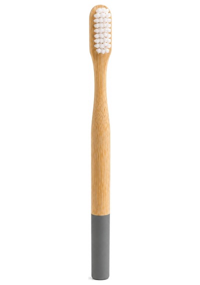 Ağız Bakım Ahşap - Bambu Gri Sap Diş Fırçası