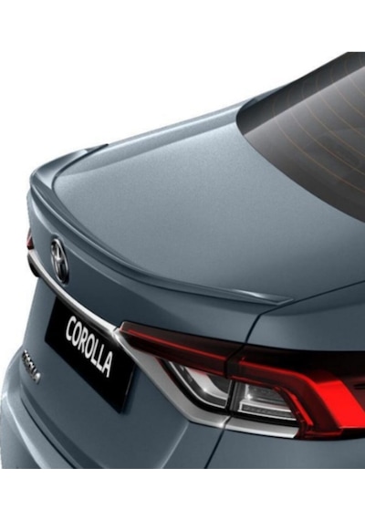 Corolla Uyumlu 2019 Ve Üzeri Bagaj Spoıler Kanat Astarlı Boyasız Oem