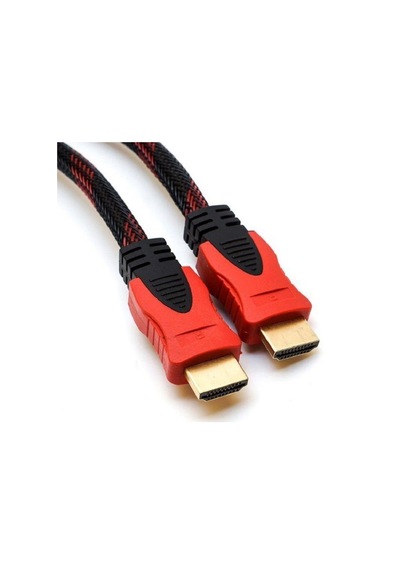 Speeduf 4241 Örgülü Hdmi Kablosu 10 Metre Lcd Laptop Tv Görüntü Kablo Ps3 Ps4 Xboxu