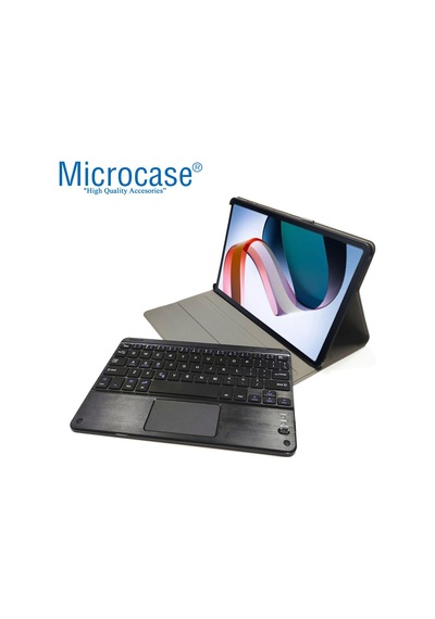 Redmi Uyumlu Pad 10.61 inch Bluetooth Touchpad Klavyeli Kılıf-BKK5