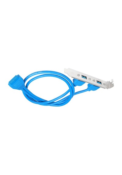 19 Pin Usb 3.0 Arka Panel Genişleme Braketi 2 Port Usb Çoklayıcı