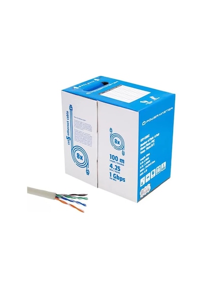 Sh Powermaster Cat5 100 Metre Ethernet Network Kablosu Najmaddin