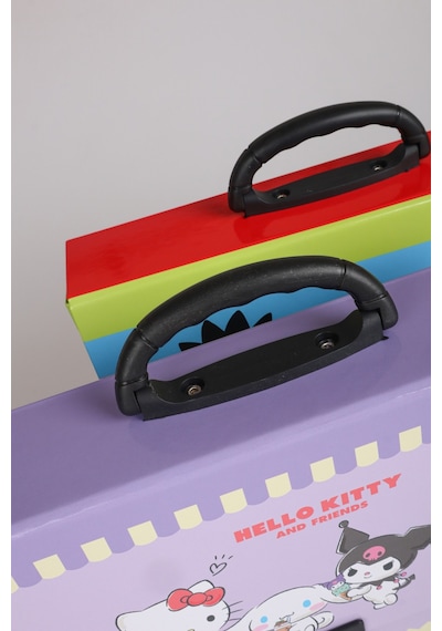 X Dekomus Lisanslı "happy Friends Collection" Hello Kitty Saplı Çanta Tekli Altın