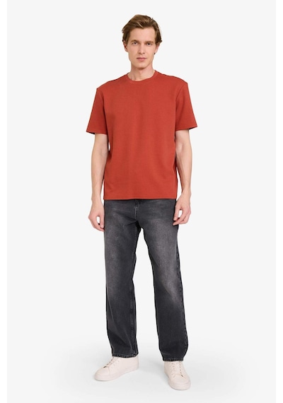 Defacto Bisiklet Yaka Çapraz Dokuma Kısa Kollu Tişört D7912ax26spbr91 Bordo-br91 Defacto Bisiklet Yaka Çapraz Dokuma Kısa Kollu Tişört D7912ax26spbr91 Bordo-br91