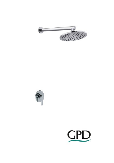 Gpd Atros Ankastre Duş Seti Mda65-ads07 Krom