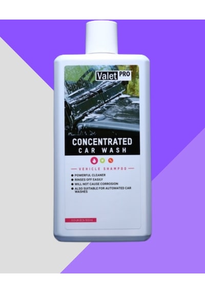 Valet Pro Concentrated Car Wash 500ml Seramik Korumalar İçin Ph Dengeli Konsantre Şampuan