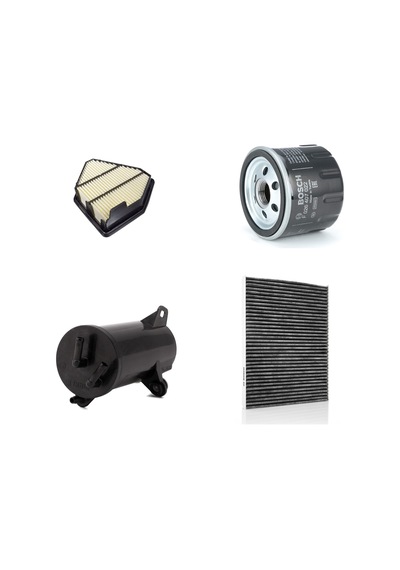 Bosch Filtre Bakım Seti Honda Cr-v Iv 1.6 İ-dtec Dizel 2015+ 160 Beygir Hava + Yağ F + Yakıt F. + Polen Sardes