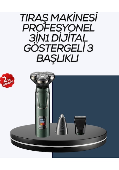 Kuru Kullanıma Uygun Erkek Tıraş Makinesi -