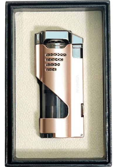 Parmida 3 Torch Pürmüz Delicili Bronz Gunmetal Metal Puro Çakmağı