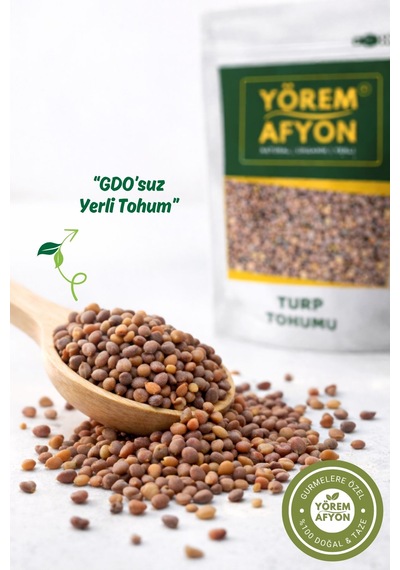 Yörem Afyon Osmaniye Kadirli Topraklarından Ata Mirası Gdo Suz İri Kırmızı Turp Tohumu Raphanus Sativus 35gr