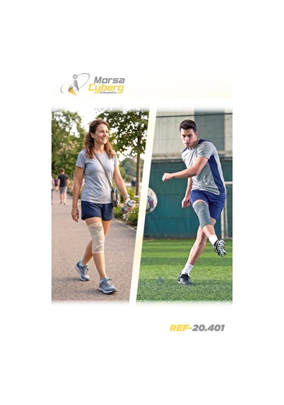 MORSA CYBERG® Örgü Patella Destekli Dizlik