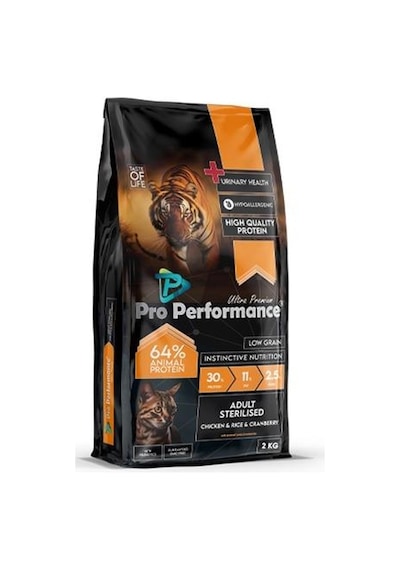 Pro Performance Ultra Premium Tavuklu Ve Pirinçli Kısırlaştırılmış Yetişkin Kedi Maması 2 Kg