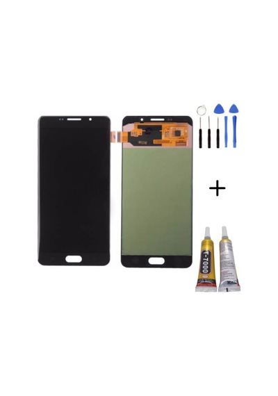 Te Samsung Uyumlu A7 2016 A710f Lcd Ekran Siyah Servis Montaj Kiti