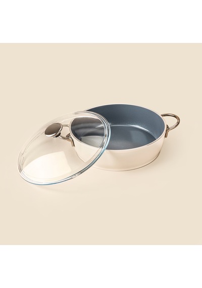 Kitchen Toscana Chef 3 Parça Tava Karnıyarık Tencere Seti - 26 Cm Renkli