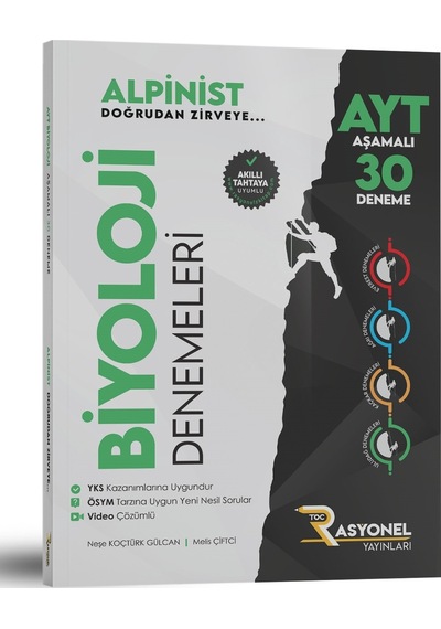 Ayt Matematik - Ayt Biyoloji Aşamalı Deneme Seti Müfredata Uygun- 38 Deneme - Ösym Ayarında
