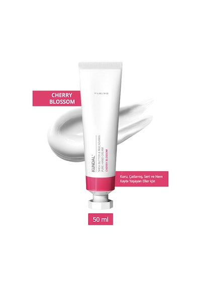 Kundal Shea Butter & Macadamia Cherry Blossom Pure Hand Cream 50 ML
