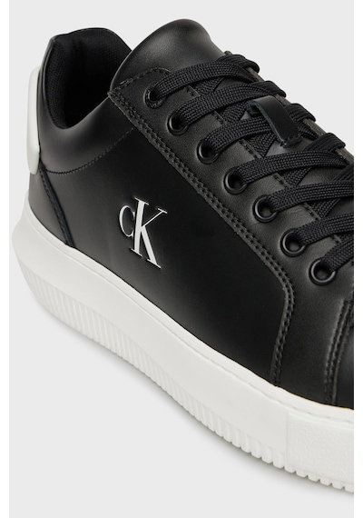 Calvin Klein Erkek Ayakkabı Ym0ym01296 0gm Siyah-beyaz Siyah-beyaz