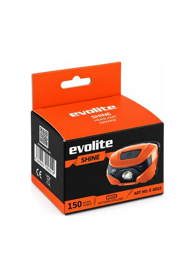Evolite Shine 150 Lm. Kafa Lambası - Turuncu Yeşil