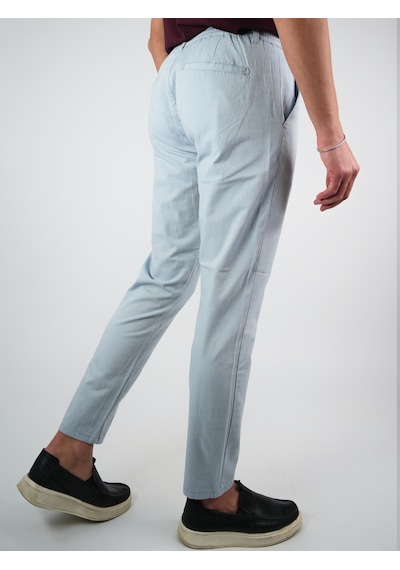 Digital Jeans Erkek Keten Jogger Buz Mavi Pantolon Buz Mavi