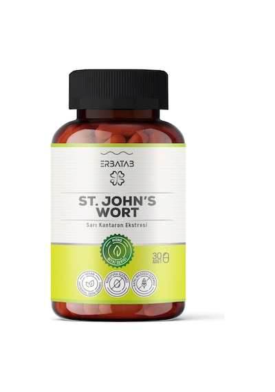 Erbatab St. John's Wort Sarı Kantaron Eki 30 Kapsül