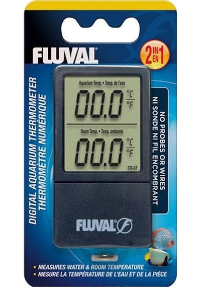 Fluval 2 Ekranlı Oda ve Akvaryum Termometresi