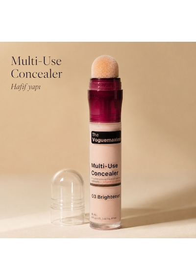 The Voguemaxima Luméa Sünger Uçlu Likit Kapatıcı 03 Brightener 8 Ml