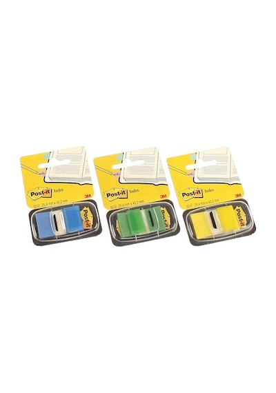 Post-İt 6802 İndex Plastik Mavi
