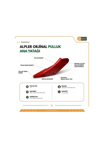 Alpler Pulluk Ana Yatağı-8 No
