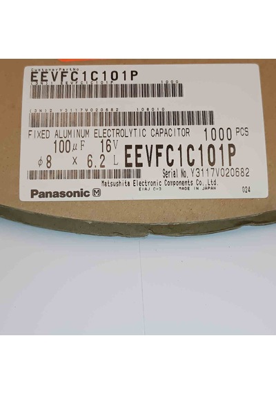 Eevfc1c101p 100mf 16v 8x6.2 Smd Kondansatör 200 Adet